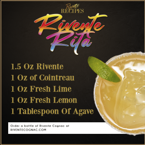 Try a cognac margarita recipe using Rivente that is sure to make you the talk of the town at your next gathering or event. 