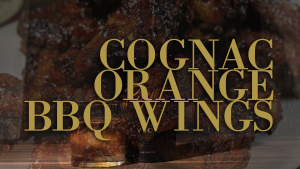 COGNAC ORANGE BBQ WINGS